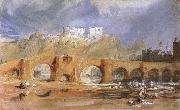 Joseph Mallord William Turner Bridge oil painting artist